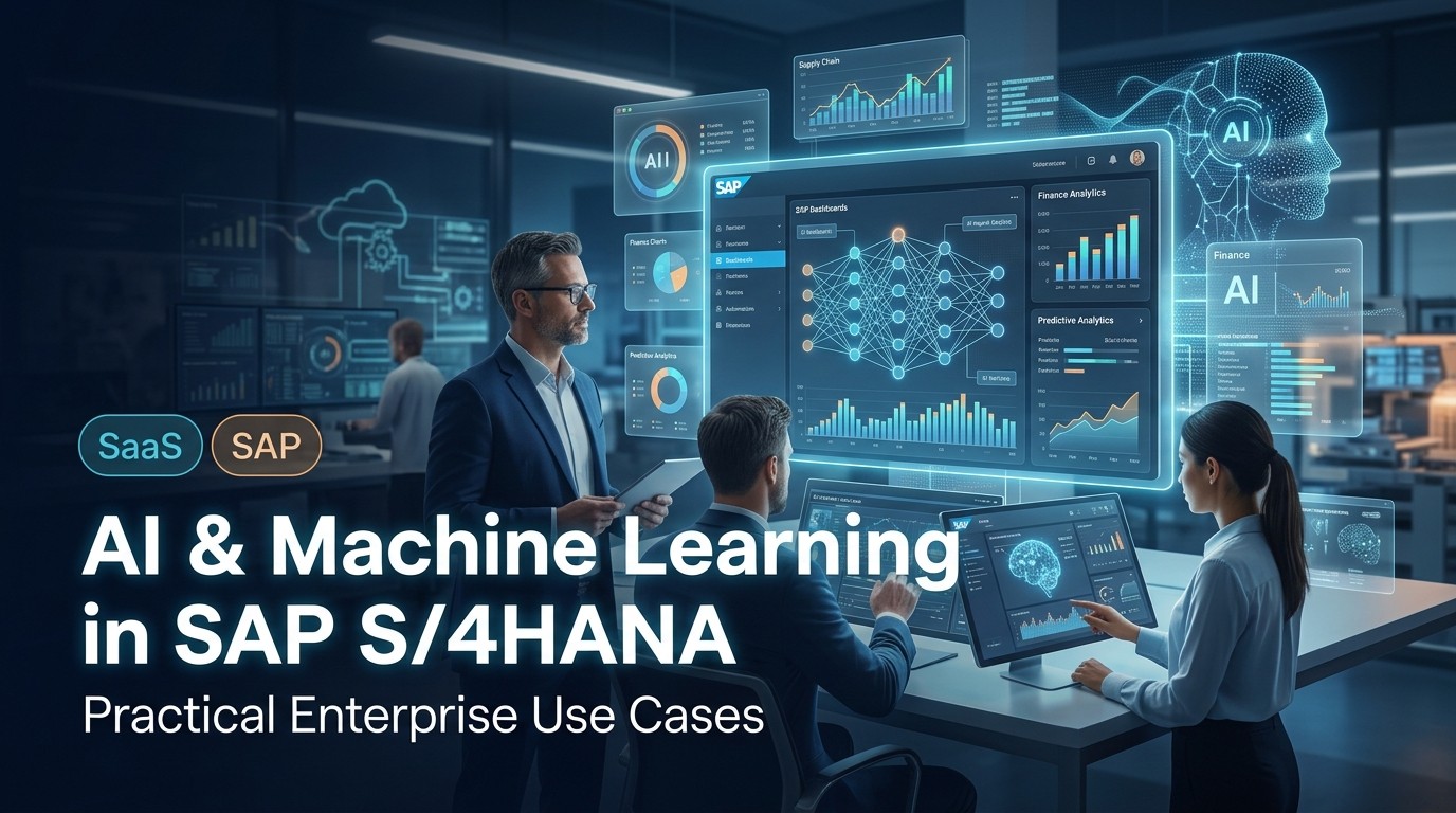 The Future is Here: Practical Use Cases for AI and Machine Learning within SAP S/4HANA